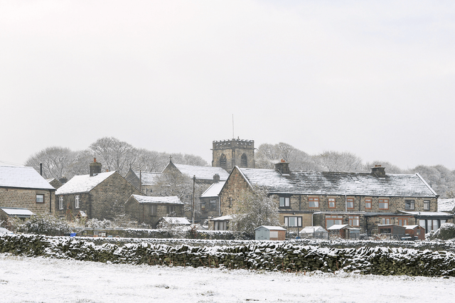 "Snow at Bolsterstone" Print    