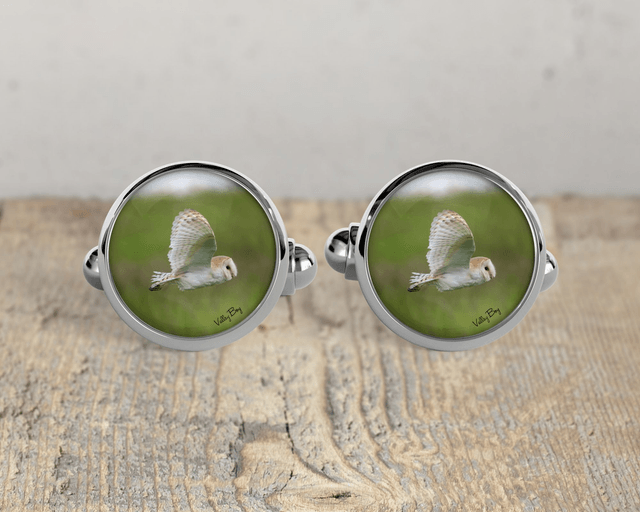 “Barn Owl” Cufflinks  