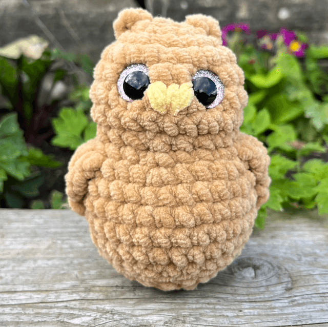 Plushie Pals "Owl - Brown"