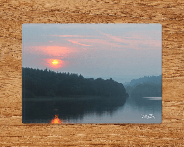 "Sunset at More Hall" Glass Worktop Saver
