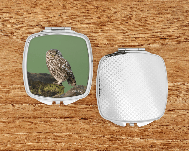 &quot;Little Owl&quot; Compact Mirror  
