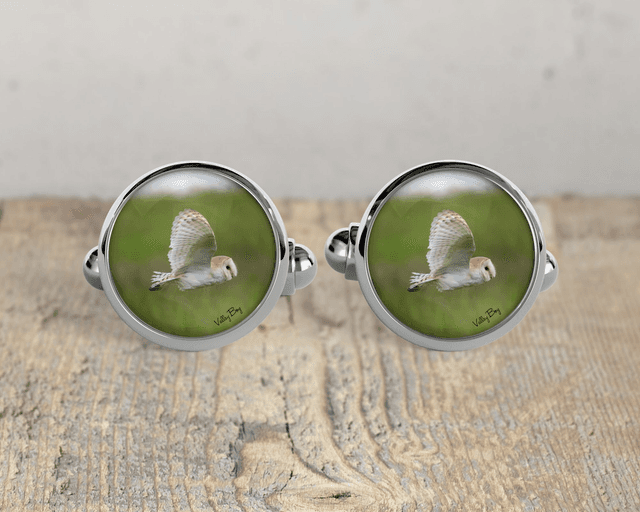 “Barn Owl” Cufflinks  