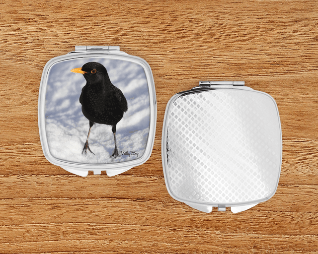 &quot;Billy Blackbird&quot; Compact Mirror  