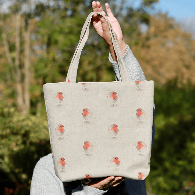 Stylish Tote Bag &quot;Robby Robin&quot; 