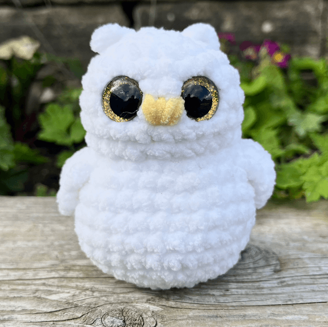 Plushie Pals &quot;Owl - White&quot; 