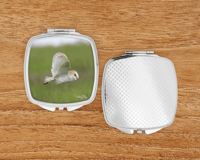 &quot;Barn Owl&quot; Compact Mirror   