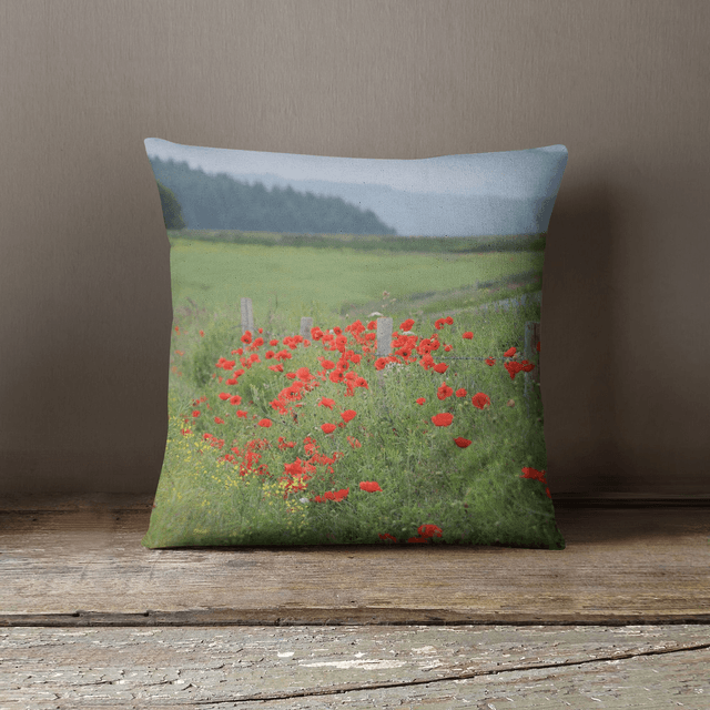 “Poppy Field” Cushion 