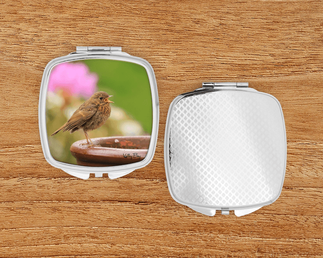 &quot;Baby Robin&quot; Compact Mirror  