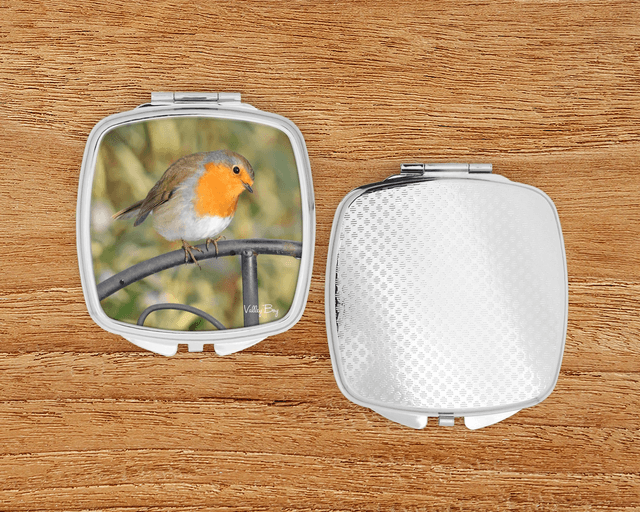 &quot;Robin Robin&quot; Compact Mirror  