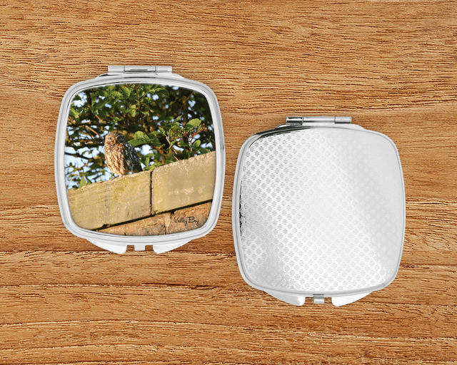 &quot;Little Owl&quot; Compact Mirror  
