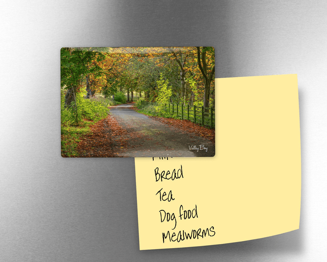 &quot;Autumn in the Ewden Valley&quot; Fridge Magnet 