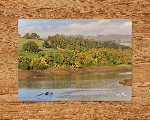 &quot;Autumn at the Agden&quot; Glass Worktop Saver  