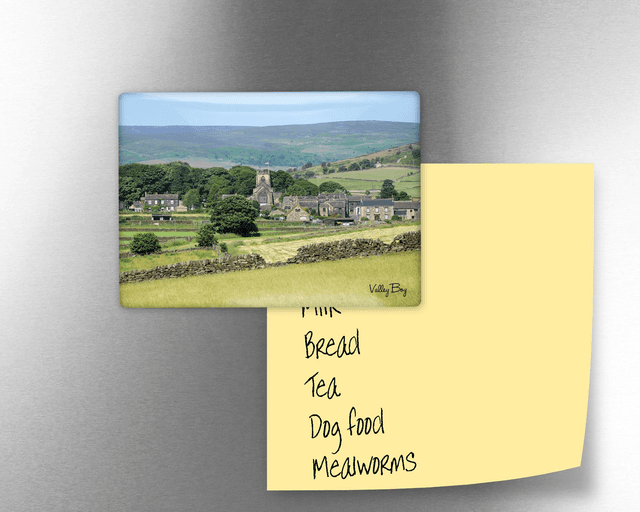 &quot;The Village of Bolsterstone&quot; Fridge Magnet  