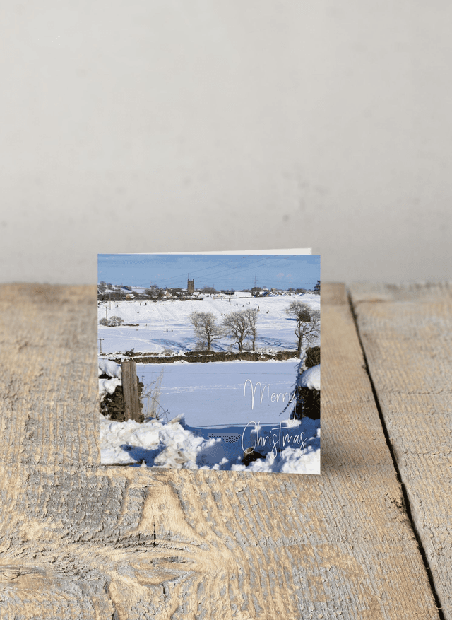 &quot;Snow at Penistone&quot; Christmas Card  