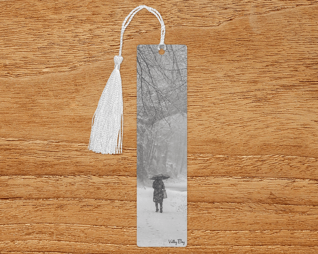 &quot;Winter Walk Along the Trans Pennine Trail&quot; Bookmark 