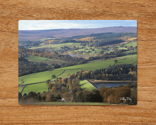 &quot;Bradfield Landscape&quot; Glass Worktop Saver 