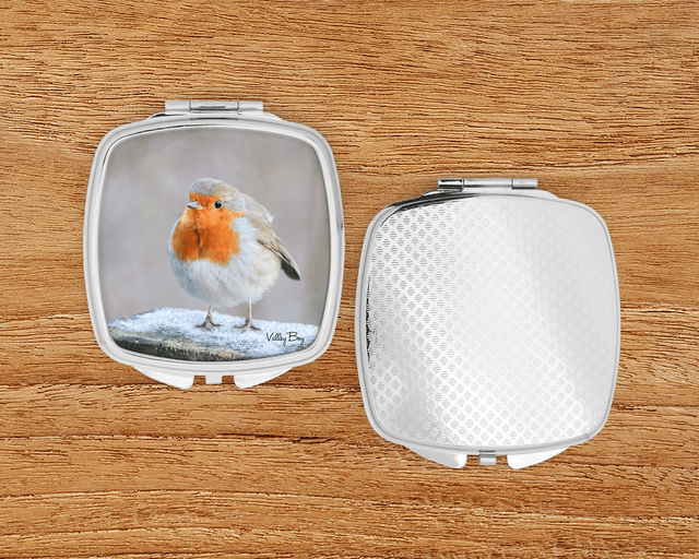 &quot;Frosty Toes&quot; Compact Mirror