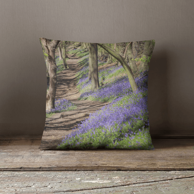 “Bluebell Woodland” Cushion 