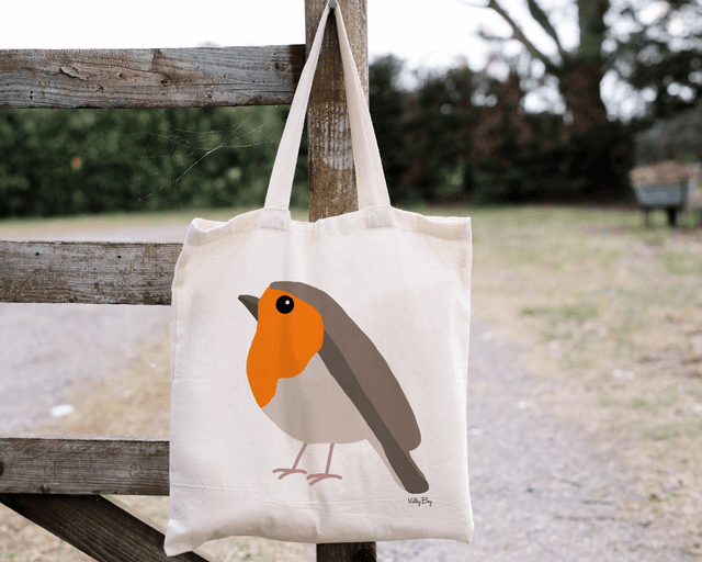 &quot;Robby Robin&quot; Tote Bag  